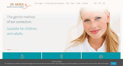 Desktop Screenshot of ear-clinic.com